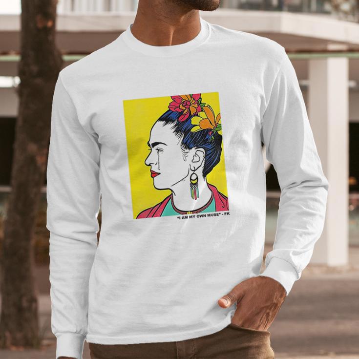 Frida Kahlo Girls Long Sleeve T-Shirt Gifts for Him