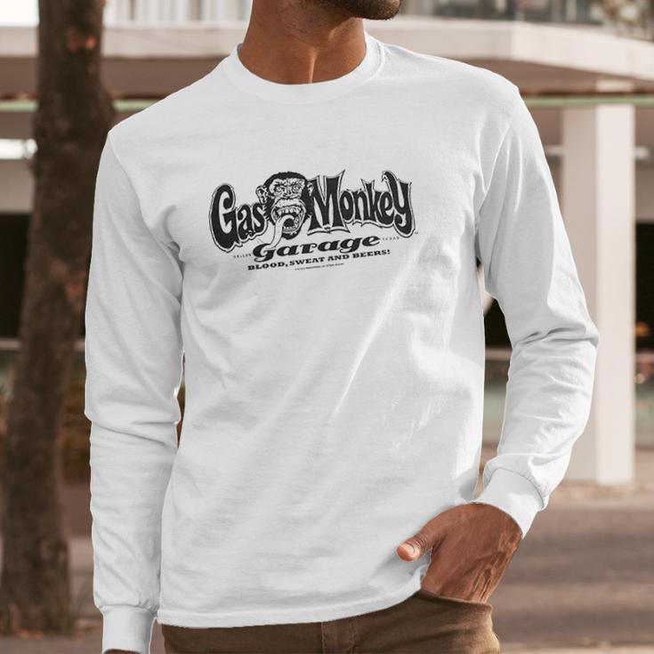 Gas Monkey Garage Officially Licensed Logo Mens Long Sleeve T-Shirt Gifts for Him