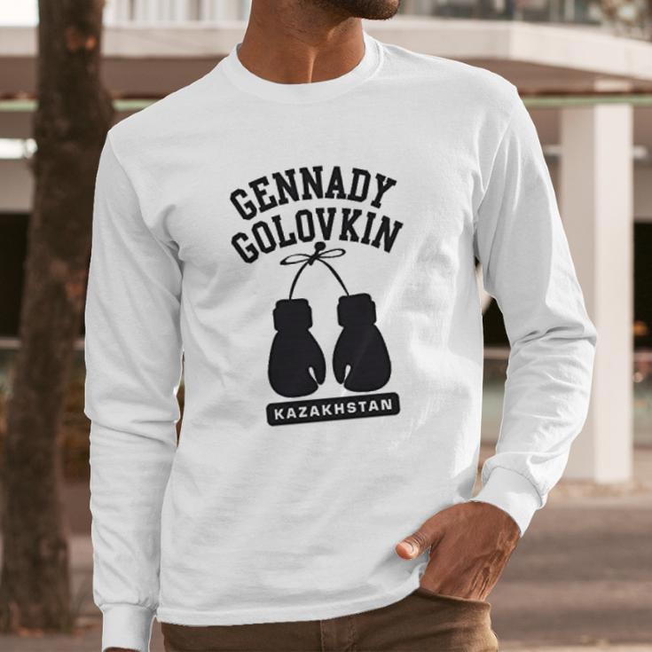 Gennady Golovkin Perfect Gift Long Sleeve T-Shirt Gifts for Him