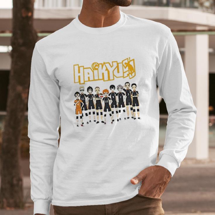 Haikyuu Fashion Long Sleeve T-Shirt Gifts for Him