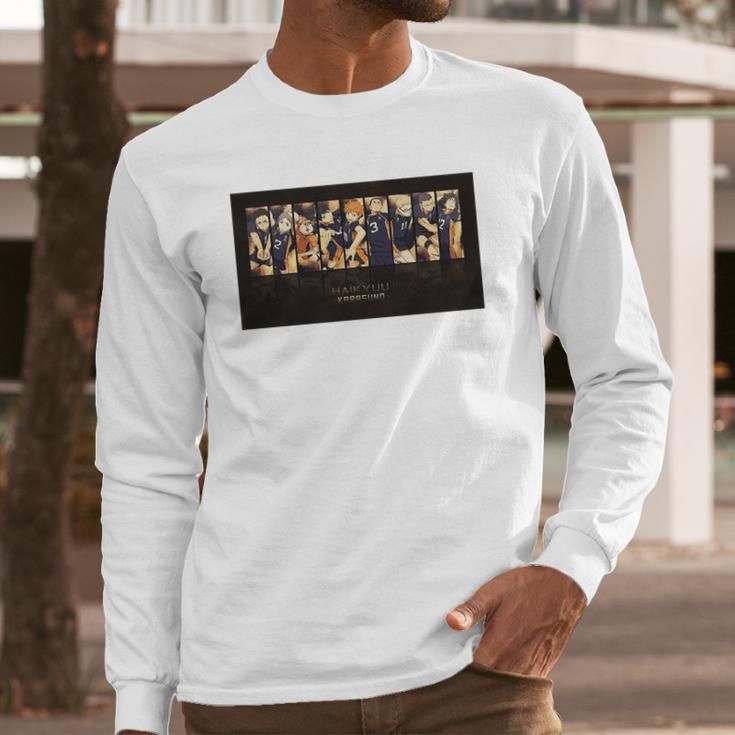 Haikyuu Present Long Sleeve T-Shirt Gifts for Him