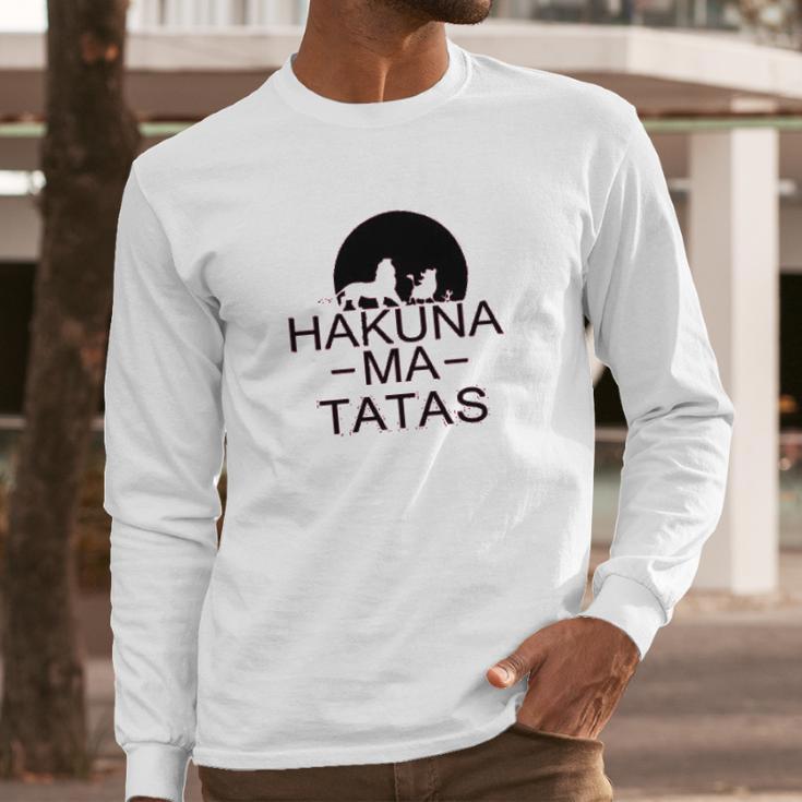 Hakuna Ma Tatas Funny Long Sleeve T-Shirt Gifts for Him