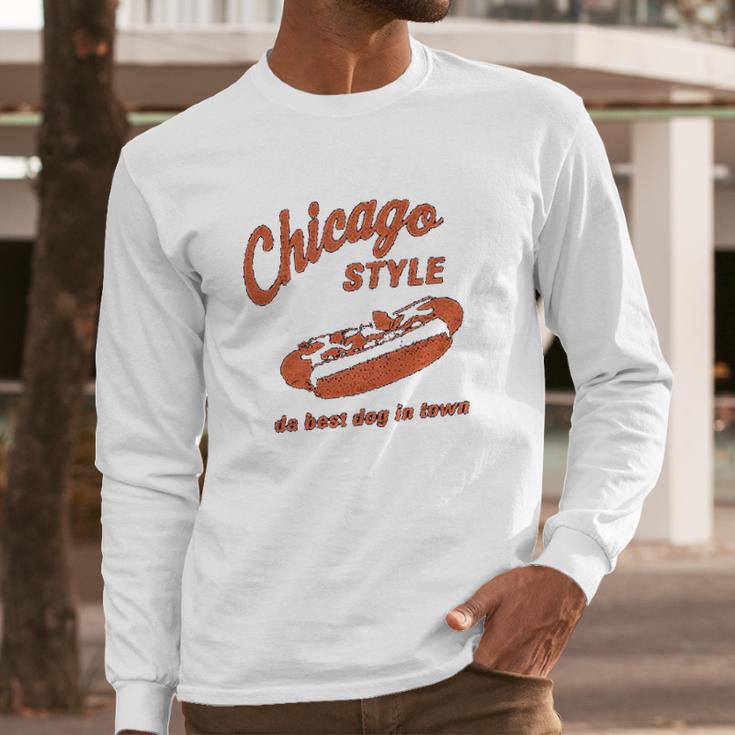 Hanes Chicago Humor Graphic Long Sleeve T-Shirt Gifts for Him