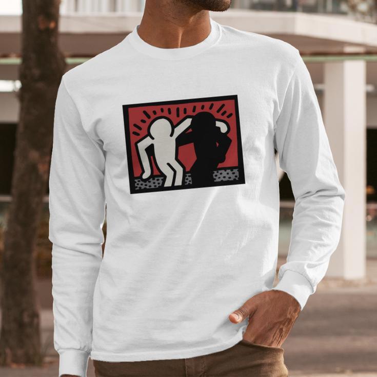 Haring - Peace Long Sleeve T-Shirt Gifts for Him