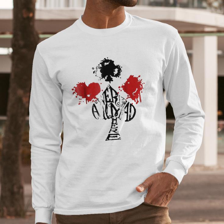 Heart Club Diamond Spade Long Sleeve T-Shirt Gifts for Him