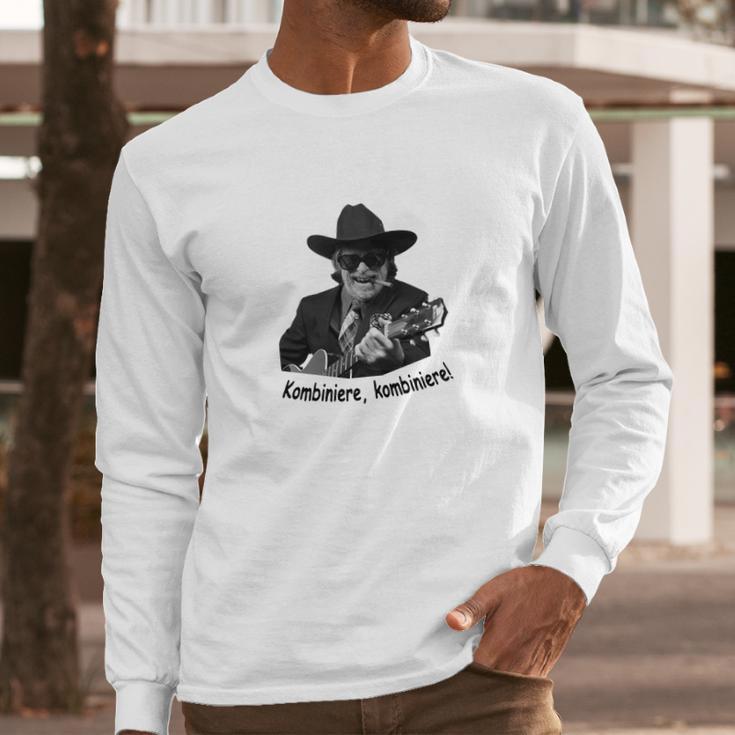 Helge Schneider Long Sleeve T-Shirt Gifts for Him