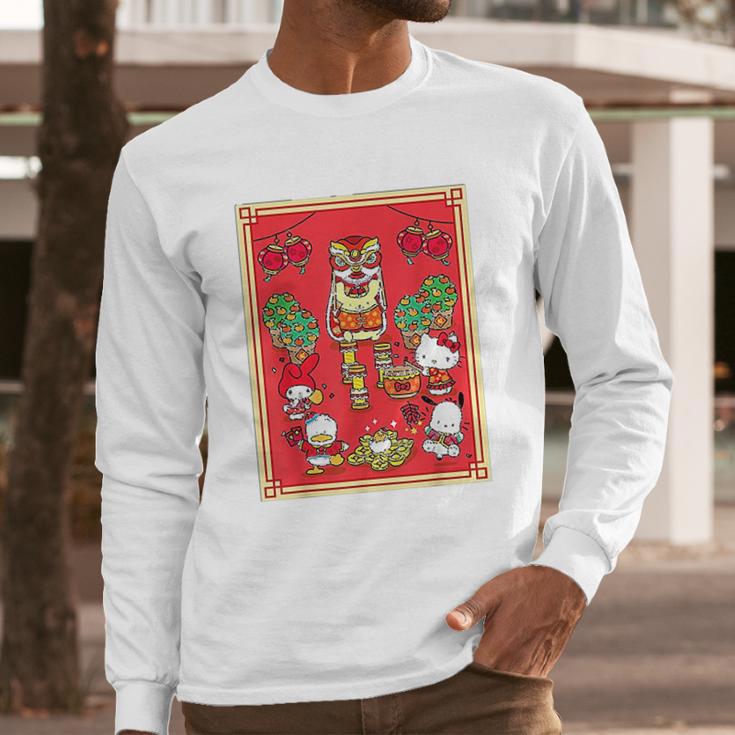 Hello Kitty And Friends Happy Lunar New Year Long Sleeve T-Shirt Gifts for Him