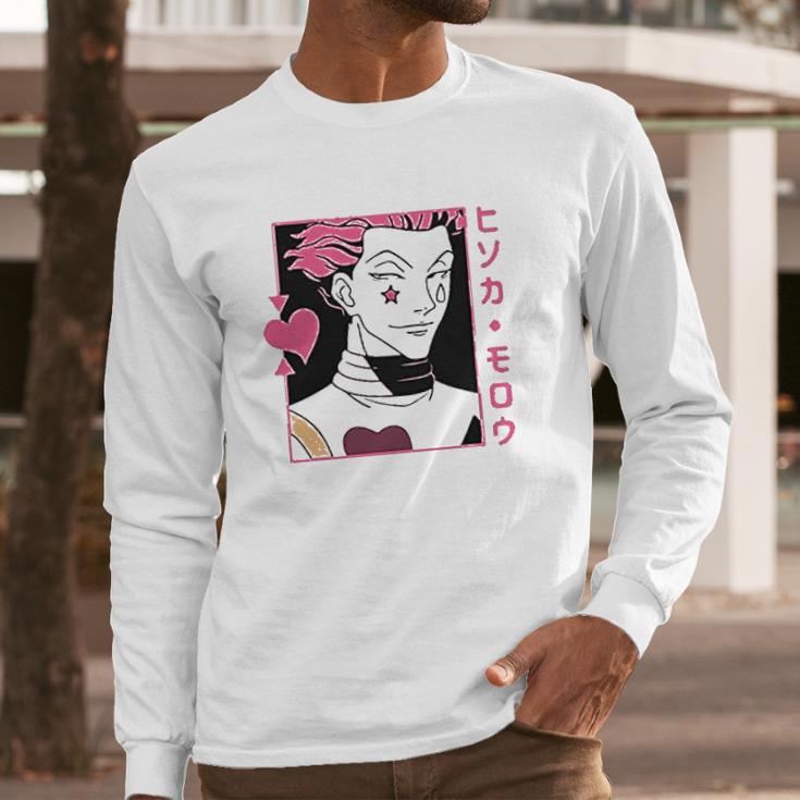 Hunter X Hunterhisoka Cosplay Graphic Fashion Long Sleeve T-Shirt Gifts for Him