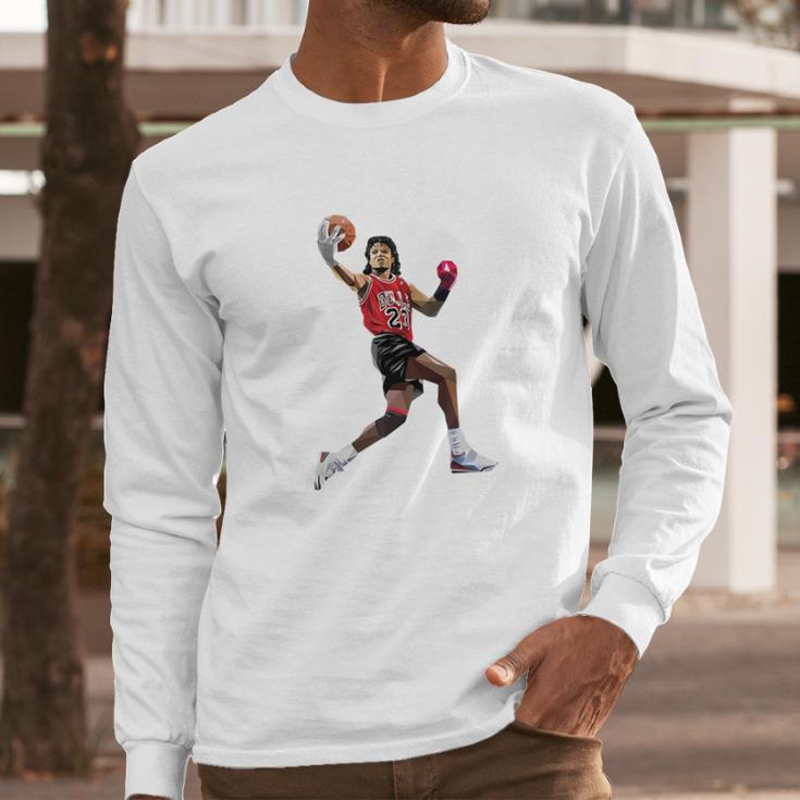 Jordan Like Mike Jackson Tyson Long Sleeve T-Shirt Gifts for Him