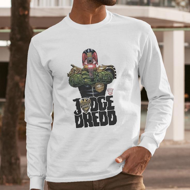 Judge Dredd In My Sights Long Sleeve T-Shirt Gifts for Him