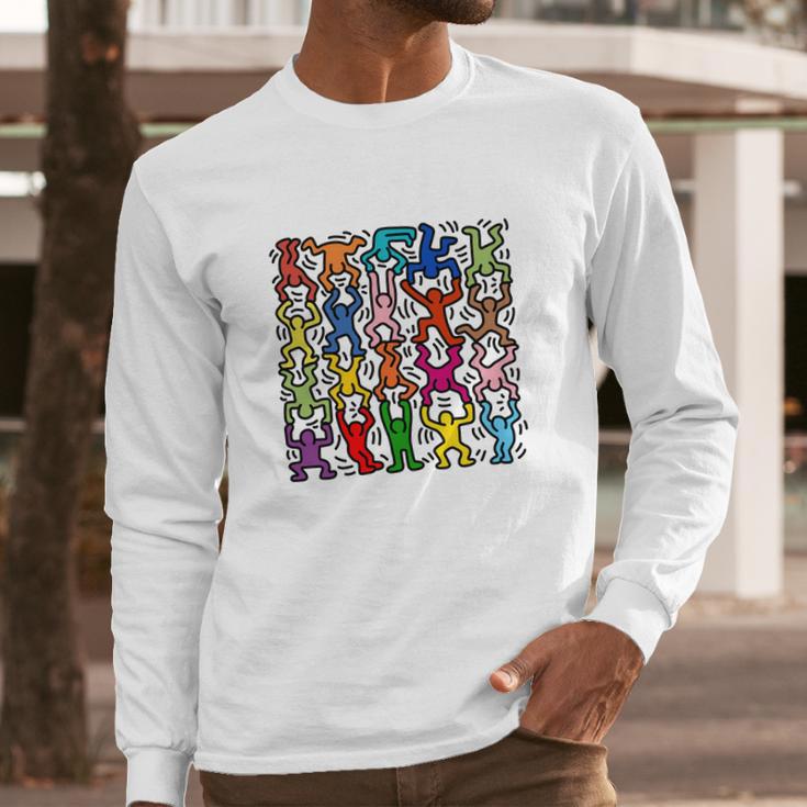 Keith Haring Gift Long Sleeve T-Shirt Gifts for Him