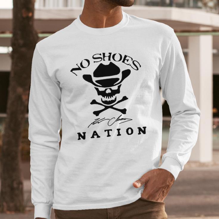 Kenny Chesney No Shoes Nation Long Sleeve T-Shirt Gifts for Him