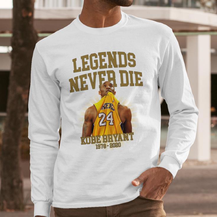 Kobe Legends Never Die Long Sleeve T-Shirt Gifts for Him