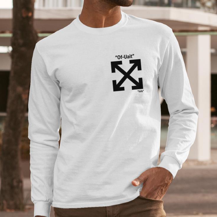 Logo Brand Off White Long Sleeve T-Shirt Gifts for Him