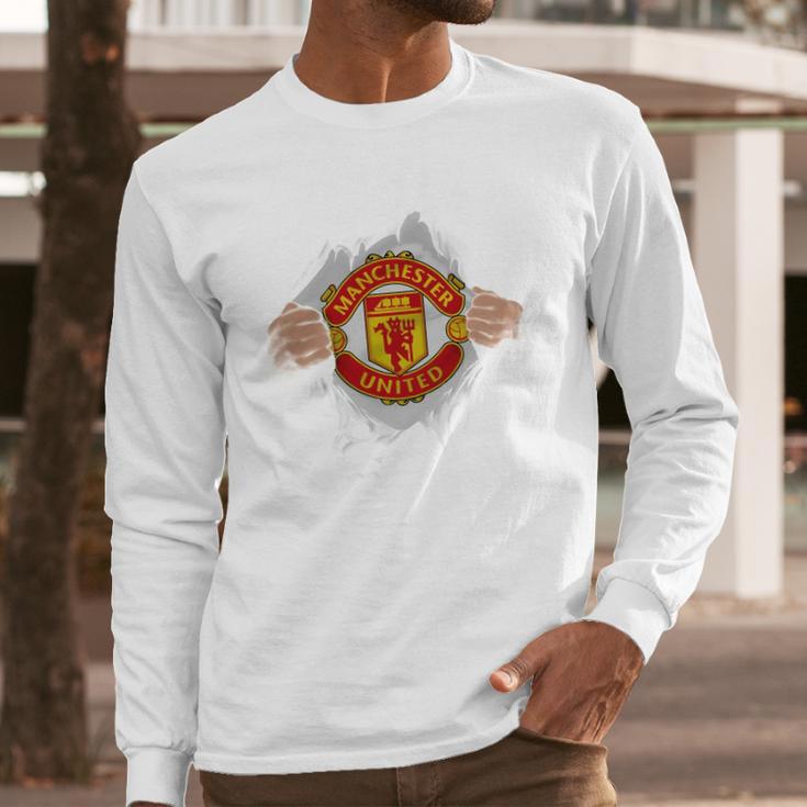 Manchester United Long Sleeve T-Shirt Gifts for Him