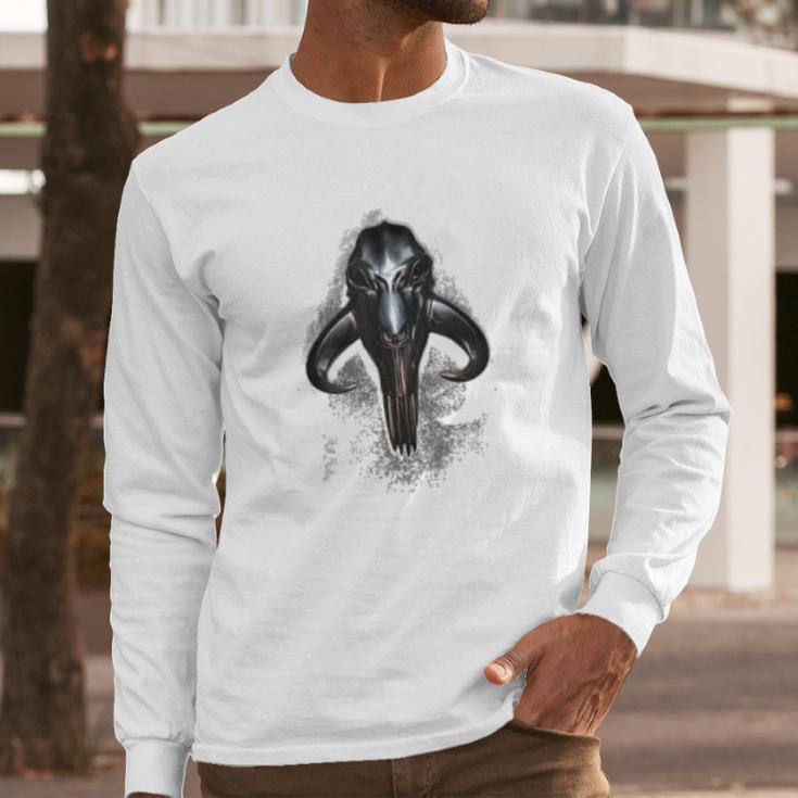 The Mandalorian Armorer Metal Icon Long Sleeve T-Shirt Gifts for Him