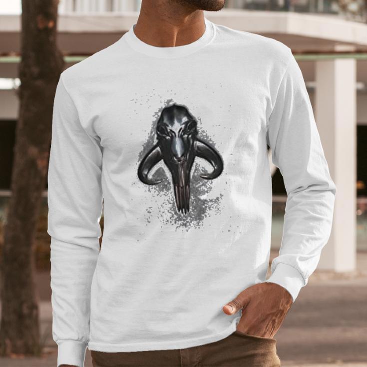 The Mandalorian Armorer Metal Icon Long Sleeve T-Shirt Gifts for Him