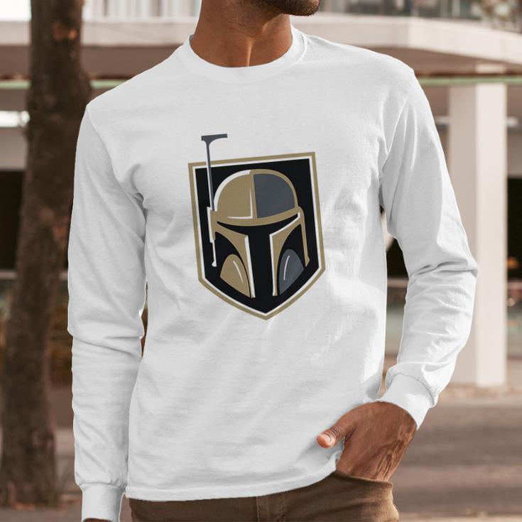 The Mandalorian Boba Fett Golden Knights Fan Long Sleeve T-Shirt Gifts for Him