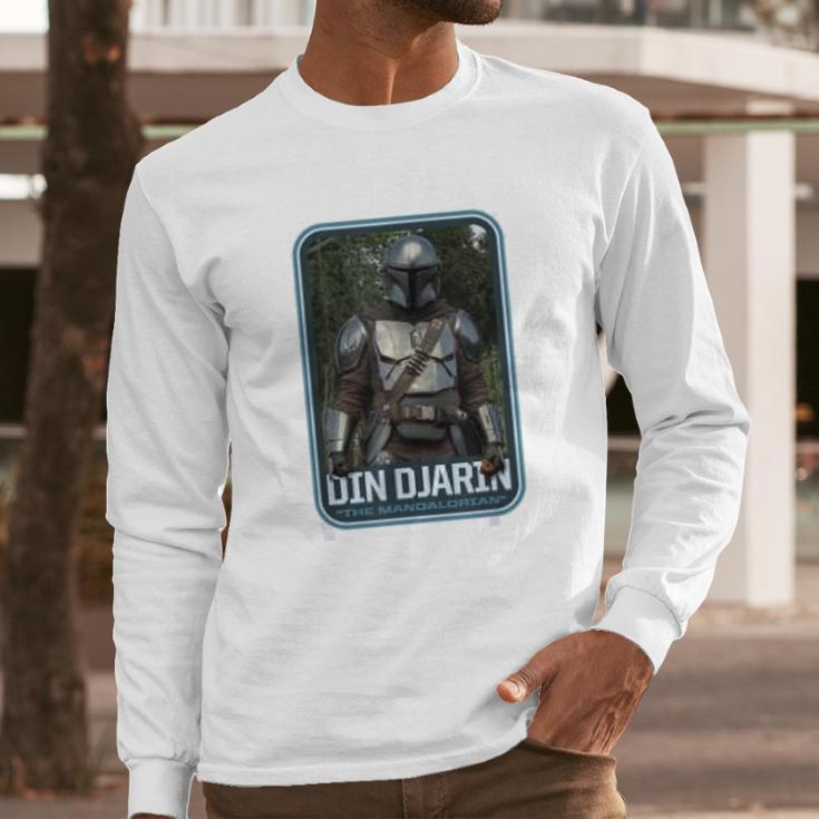 The Mandalorian Din Djarin Long Sleeve T-Shirt Gifts for Him