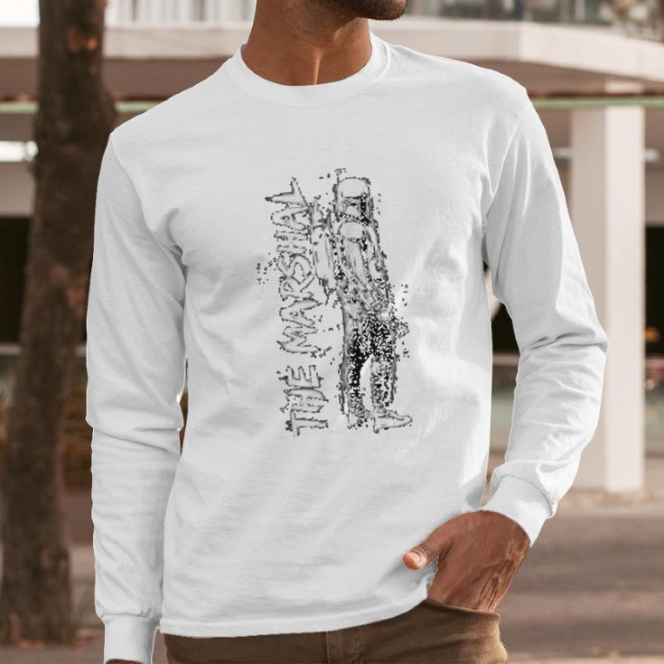 The Mandalorian Season 2 The Marshal Long Sleeve T-Shirt Gifts for Him