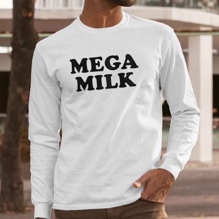 Mega Milk Oppai Anime Raglan Long Sleeve T-Shirt Gifts for Him