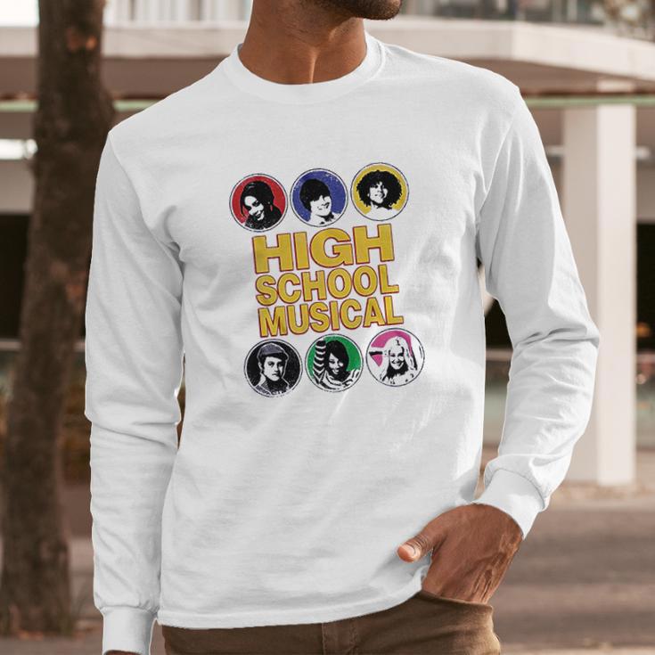 Mens High School Musical Long Sleeve T-Shirt Gifts for Him