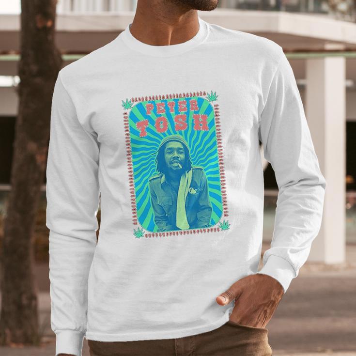 Mens Peter Tosh Long Sleeve T-Shirt Gifts for Him