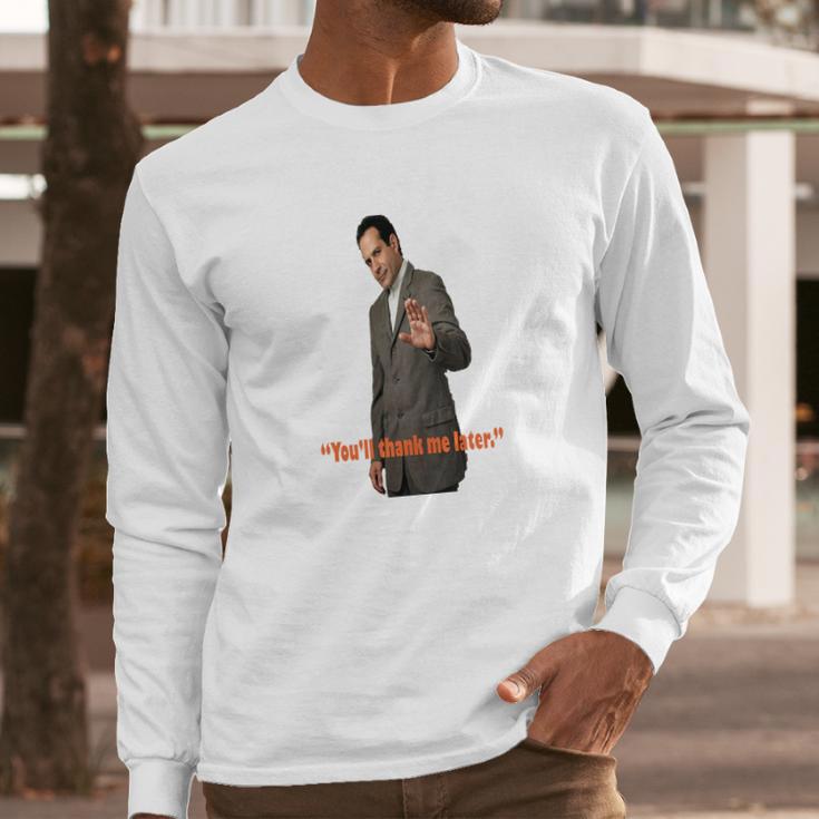 Monk Quote Long Sleeve T-Shirt Gifts for Him