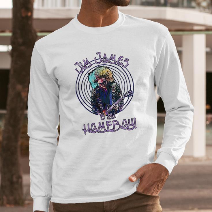 My Morning Jacket Fan Art Jim James Is My Homeboy Long Sleeve T-Shirt Gifts for Him