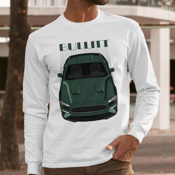 Mustang Bullitt 2019 Green Long Sleeve T-Shirt Gifts for Him