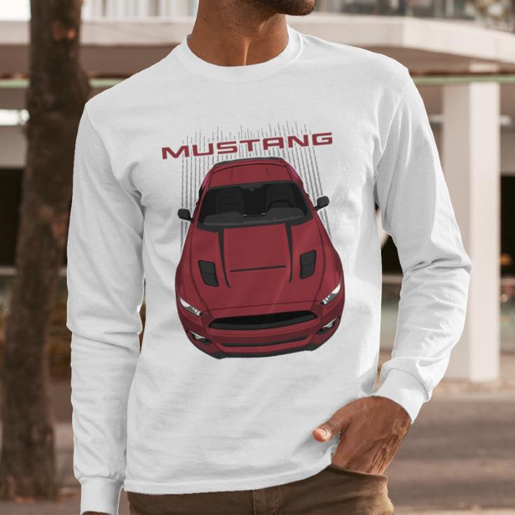 Mustang Gt Cs 2016 2017 Ruby Red Long Sleeve T-Shirt Gifts for Him