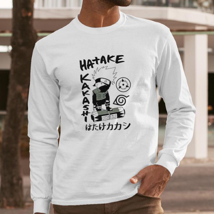 Naruto Shippuden Hatake Kakashi Long Sleeve T-Shirt Gifts for Him