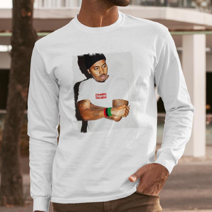 Nasty Nas Rapper Long Sleeve T-Shirt Gifts for Him