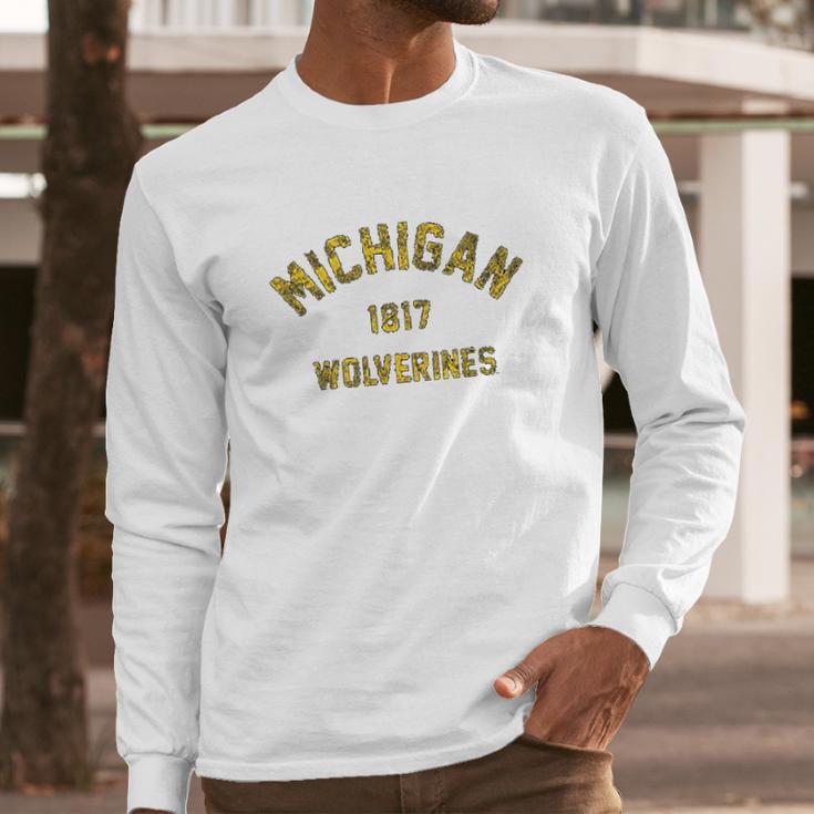 Ncaa Vintage Year Arch Long Sleeve T-Shirt Gifts for Him