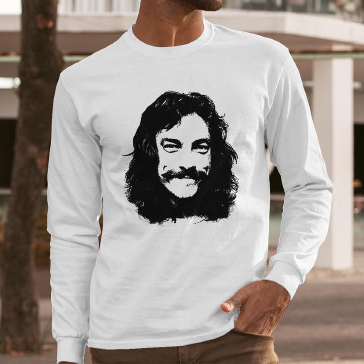 Neil Peart Smile Long Sleeve T-Shirt Gifts for Him