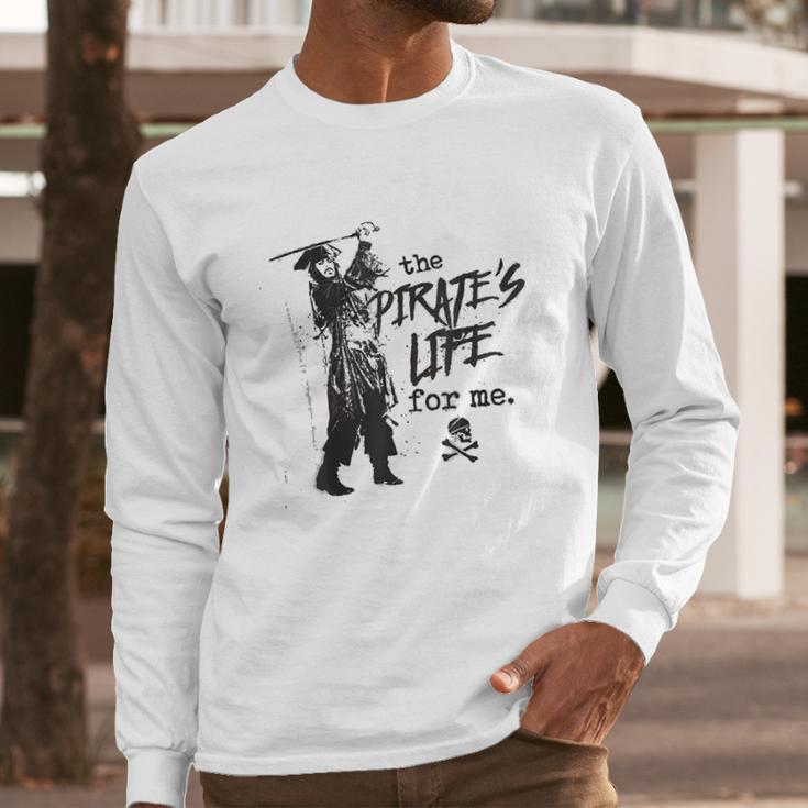 Pirates Of The Caribbean Graphic Long Sleeve T-Shirt Gifts for Him