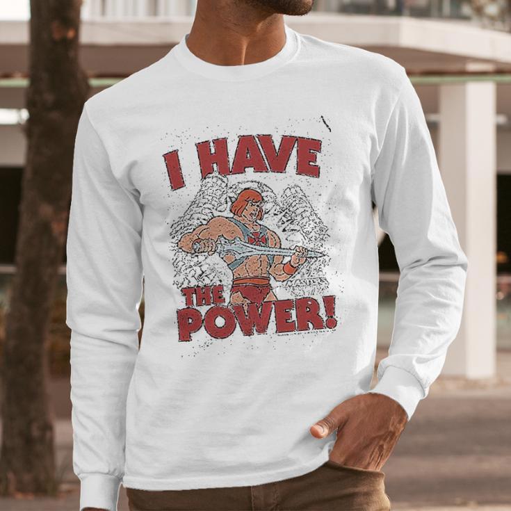 Popfunk Masters Of The Universe I Have The Power Long Sleeve T-Shirt Gifts for Him