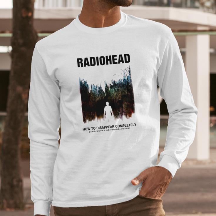 Radiohead T-Shirt Long Sleeve T-Shirt Gifts for Him