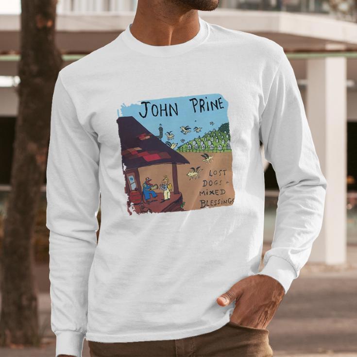 Replicatee John Prine Long Sleeve T-Shirt Gifts for Him