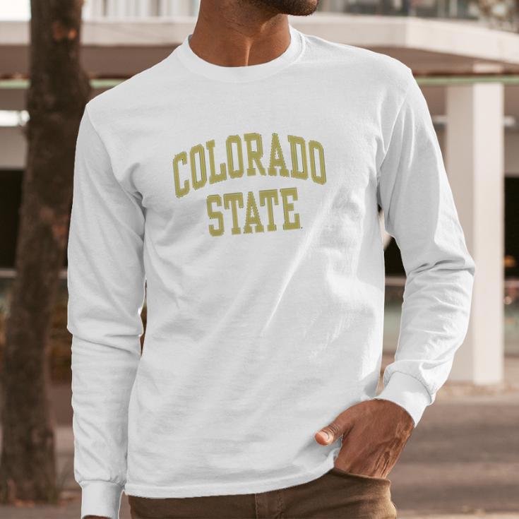 Retro Colorado State Long Sleeve T-Shirt Gifts for Him