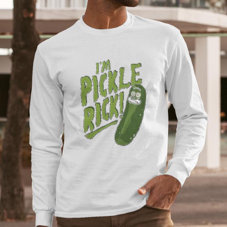 Ripple Junction Rick And Morty I Am Pickle Rick Long Sleeve T-Shirt Gifts for Him