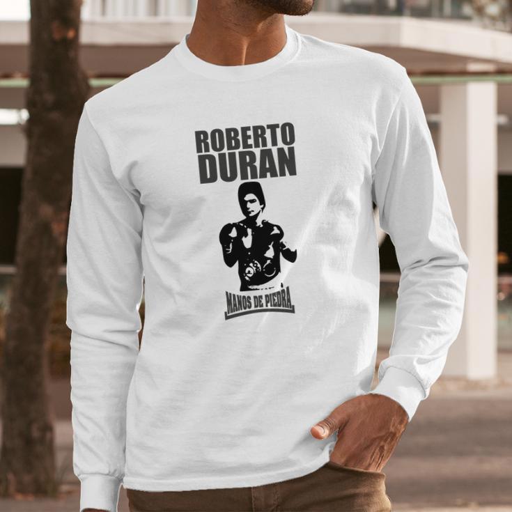 Roberto Duran Manos De Piedra Long Sleeve T-Shirt Gifts for Him