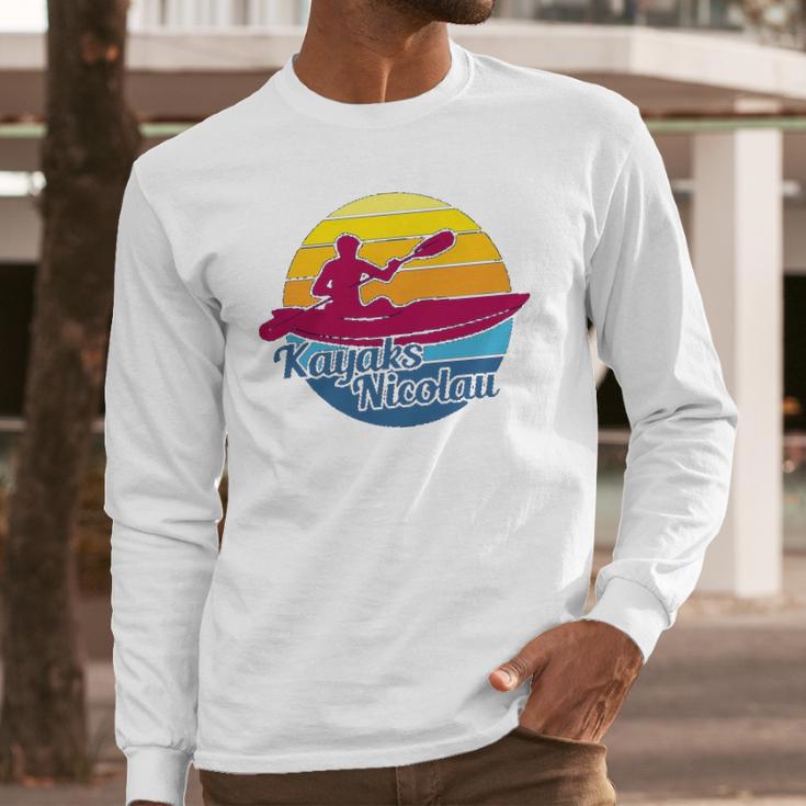 A Rough Day At Sea Is Better Than Any Day At The Office Kayaking Long Sleeve T-Shirt Gifts for Him