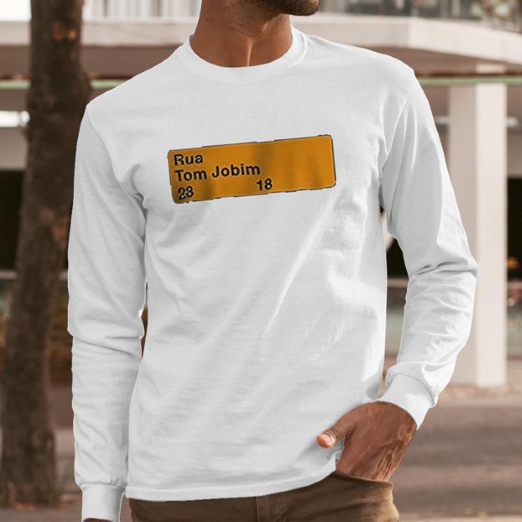 Rua Tom Jobim Long Sleeve T-Shirt Gifts for Him