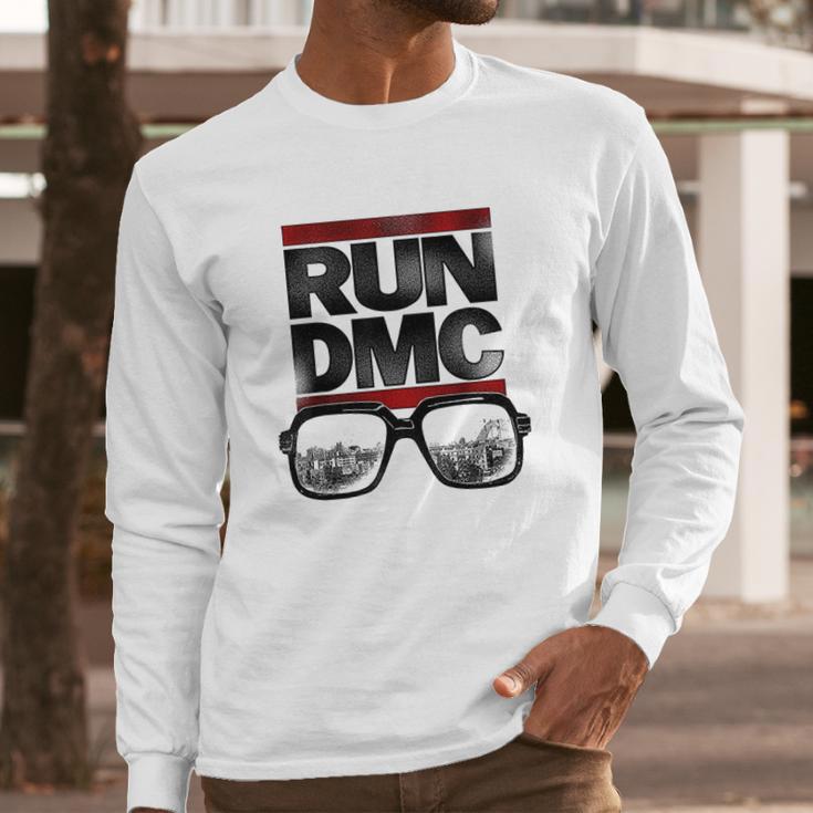 Run Dmc Official Nyc Glasses Long Sleeve T-Shirt Gifts for Him