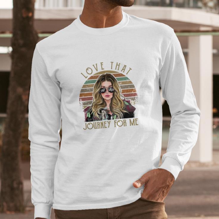 Schitts Creek Love That Journey For Me Alexis Long Sleeve T-Shirt Gifts for Him