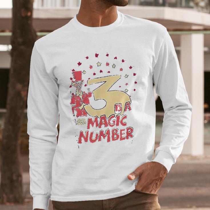 Schoolhouse Rock Three Is The Magic Number Long Sleeve T-Shirt Gifts for Him