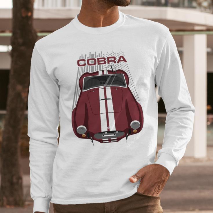 Shelby Ac Cobra 427 Maroon Long Sleeve T-Shirt Gifts for Him