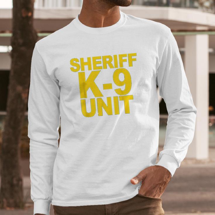 Sheriff K9 Unit Long Sleeve T-Shirt Gifts for Him