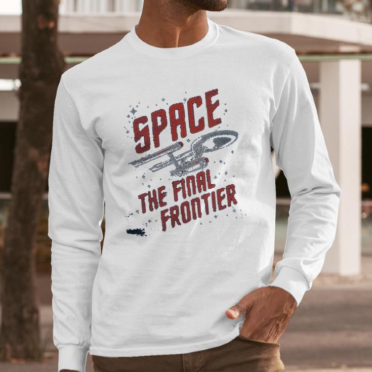 Sons Of Gotham Star Trek Space Travel Long Sleeve T-Shirt Gifts for Him